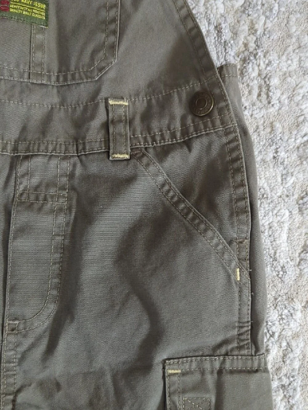 Old Navy Cargo Short Overalls Size 2T